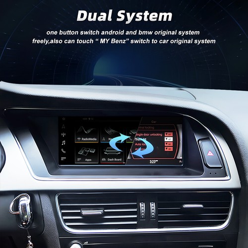8.8" 8-Kern Android14 Autoradio CarPlay Für Audi A4/A5/B8/S4/S5 Concert Symphony - Bild 10 von 18