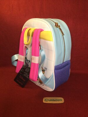 Disney x Loungefly Mousercise Mickey Minnie Donald Pluto Mini Backpack LOUNGEFLY Disney MOUSERCISE Mickey Minnie Donald Pluto Mini  main image 4