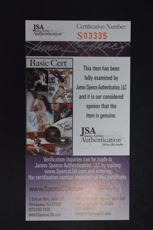 Pat Summit (d.2016) Tennessee Volunteers Autograph 3x5 Index Signed JSA 17E - Image 2 of 3