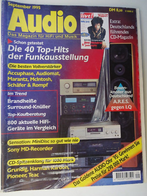 AUDIO 9/95,ACCUPHASE E 306,AUDIOMAT SOLFEGE,MARANTZ PM 15,McINTOSH MA 6800,S&F E