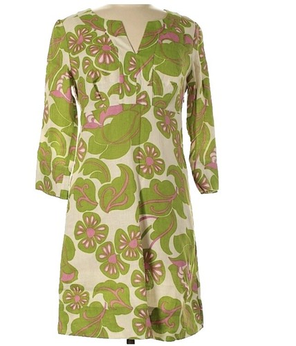 Boden Womens US 8 Tunic Dress 100% Linen 3/4 Sleeve | eBay