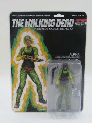 The Walking Dead Alpha (Bloody) Lucille Patrol Figure Skybound McFarlane