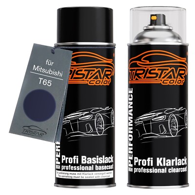 Autolack Spraydosen Set für Mitsubishi T65 Deep Blue Perl Kingdom Blau Perl