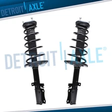 Pair REAR Struts w/ Coil Spring for 2004 - 2006 Toyota Camry Solara Lexus ES330
