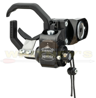 Hamskea Everest Rest w/Universal Bracket - Right Hand - Black - 204772