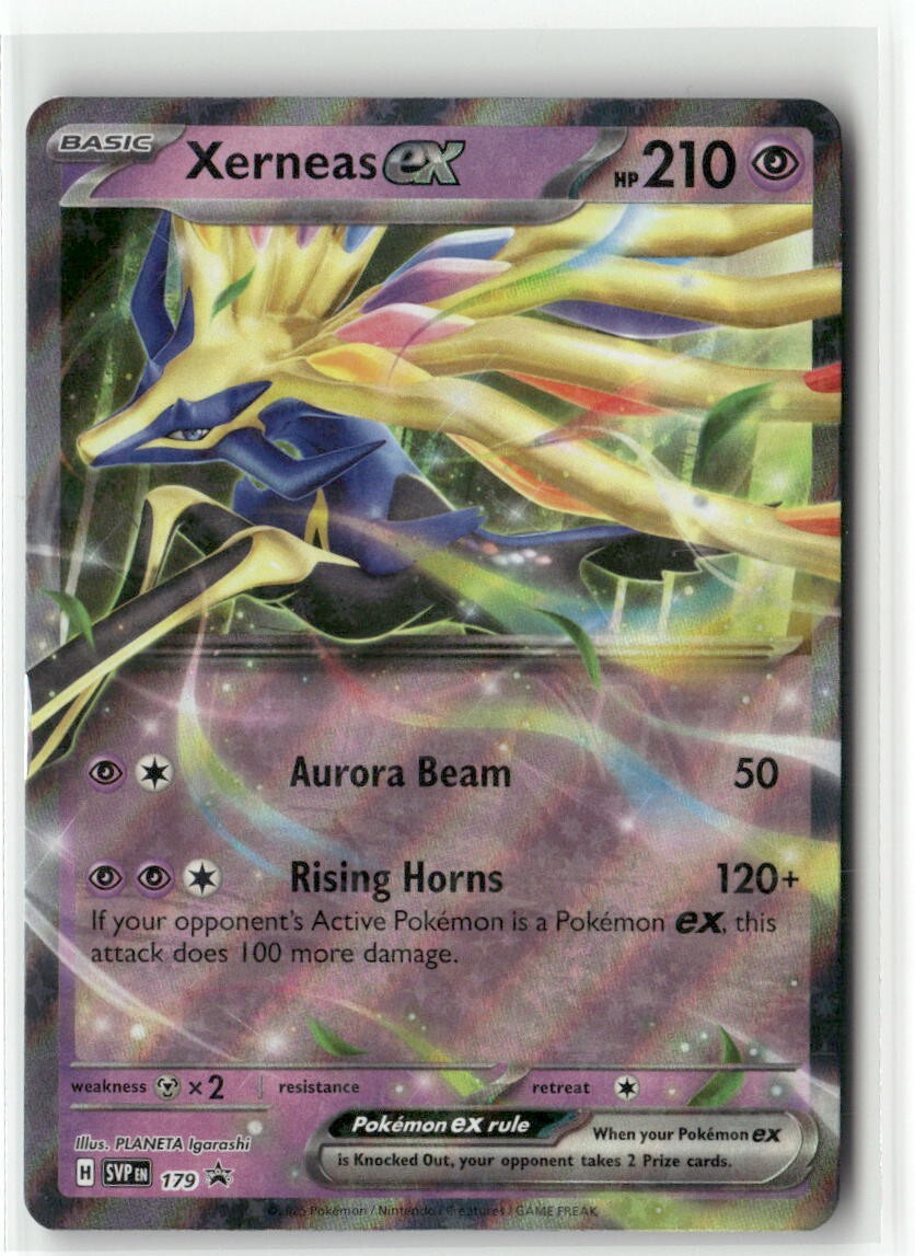Xerneas ex 179 Holo Scarlet & Violet Promo Pokemon TCG NM | eBay
