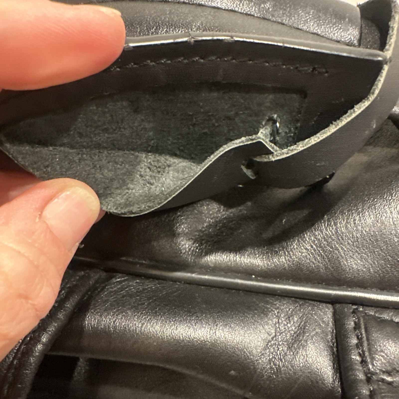 Men's Leather Backpack Simple Multifunctional Lei… - image 14