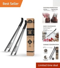 Versatile Long Handle Shoe Horn for Seniors - 2 Pack, Ideal Mobility Aid