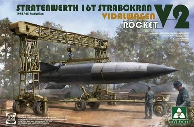 Takom 1/35 2123 V2 STRATENWERTH 16T STRABOKRAN HEAVY CRANE 1944/45 PRODUCTION