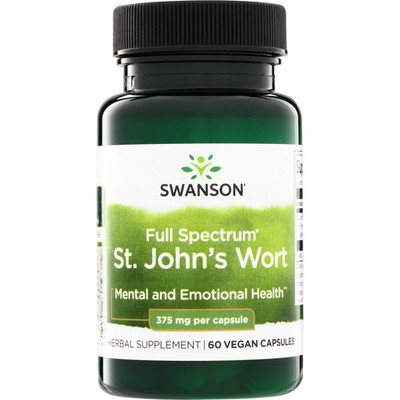 Swanson St. John's Wort 375 mg 60 Capsules