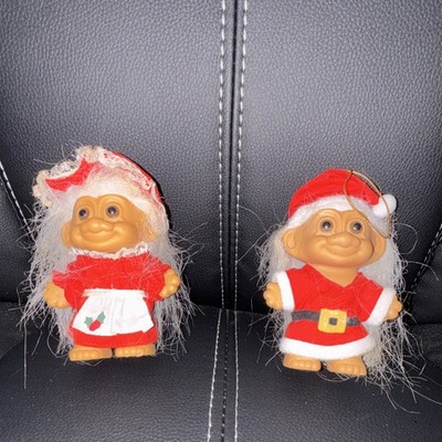 VTG Trolls Mr & Mrs Claus by Russ Christmas 5 