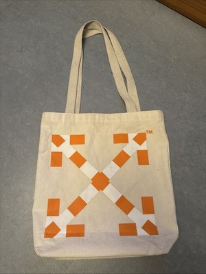 Off-White × Virgil Abloh ''Figures of Speech'' Tan Tote MCA Chicago Rare