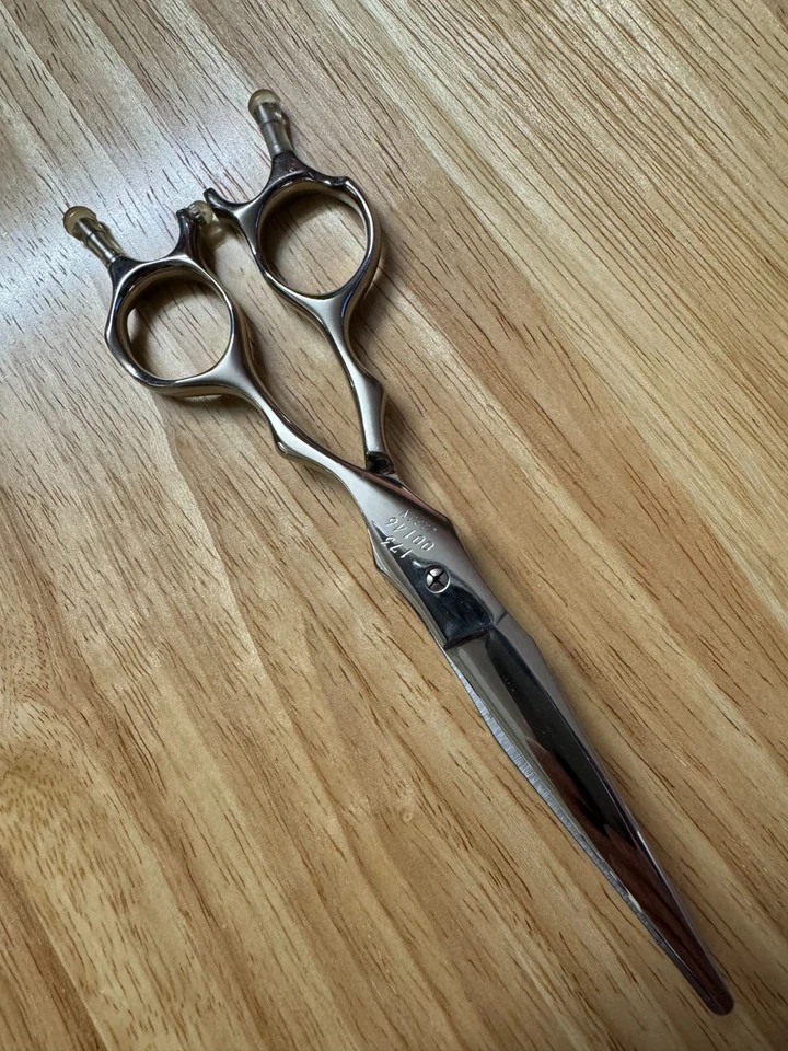Very Rare Dragon Ryu Cosmos Symmetric 173 5.8" Right Handed Hair Scissors Japan - Image 3 of 4