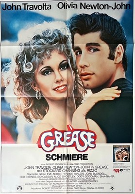 Original Filmplakat - Grease - Olivia Newton-John - John Travolta Sammlung
