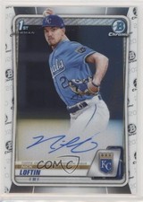2020 Bowman Draft Chrome Draft Picks Auto Nick Loftin #CDA-NL Auto 0cx3