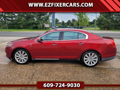 2015 Lincoln MKS AWD Salvage Repairable Easy Fixer ONLY 75k Miles!!