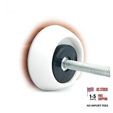 Baby Gate Wall Protector - Protect Walls from Pressure Mounted Pet Dog - White