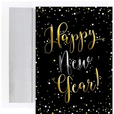 Masterpiece Holiday Collection 16-Count Christmas Cards with Foil Lined Envel...