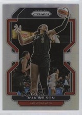 2022 Panini Prizm WNBA Silver Prizm A'ja Wilson #39 jb8