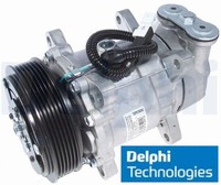 Delphi TSP0159242 Kompressor FüR Klimaanlage Klimakompressor Kompressor