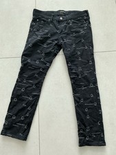 Isabel Marant Embroidered Denim Jeans 40 8 Bl...