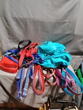 Bulk Lot 14 Dog Cat Leash Collar Diaper S M Pet Supplies Rainbow Variety