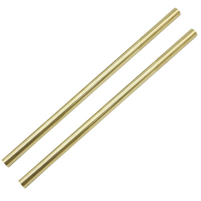 2PCS Brass Solid round Rod Lathe Bar Stock, / Inch in Diameter 12 Inch in Length