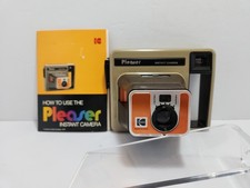Vintage Kodak Pleaser Instant Camera 1978 USA Manual Battery Box Photography