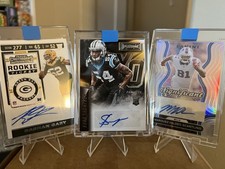NFL Auto Card Lot 🔥 Rashan Gary, Shaq Thompson, Marquez Valdés-Scantling