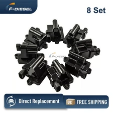 OEM 8PCS UF271 Square Ignition Coil For Chevy GMC Cadillac 4.8L 5.3L 6.0L