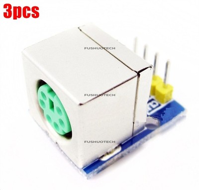 3Pcs Ad Module PS2 Keyboard For   PS/2 Adapter New Ic rv *pz