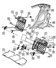 Genuine Mopar Strap 1CX281DVAA