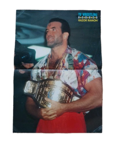 WWF Razor Ramon 29,7x42cm Poster WWE WCW ECW - Bild 1 von 4