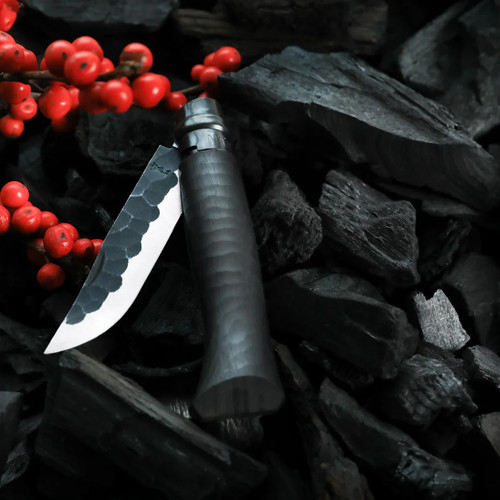 *NEW* SOLD OUT WORLDWIDE Opinel LIMITED EDITION No.08 Carbon Forged - Picture 4 of 8
