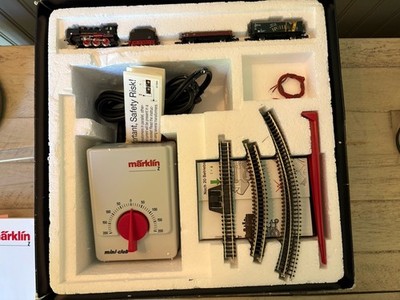 Märklin Mini-Club 81565 Z Scale Steam Train Set w/ Track – Tested