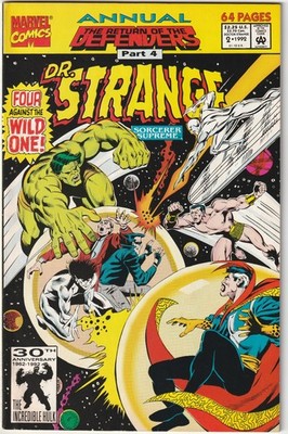  DOCTOR STRANGE SORCERER SUPREME ANNUAL #2, Marvel 1992 US-COMICHEFT TOP Z1