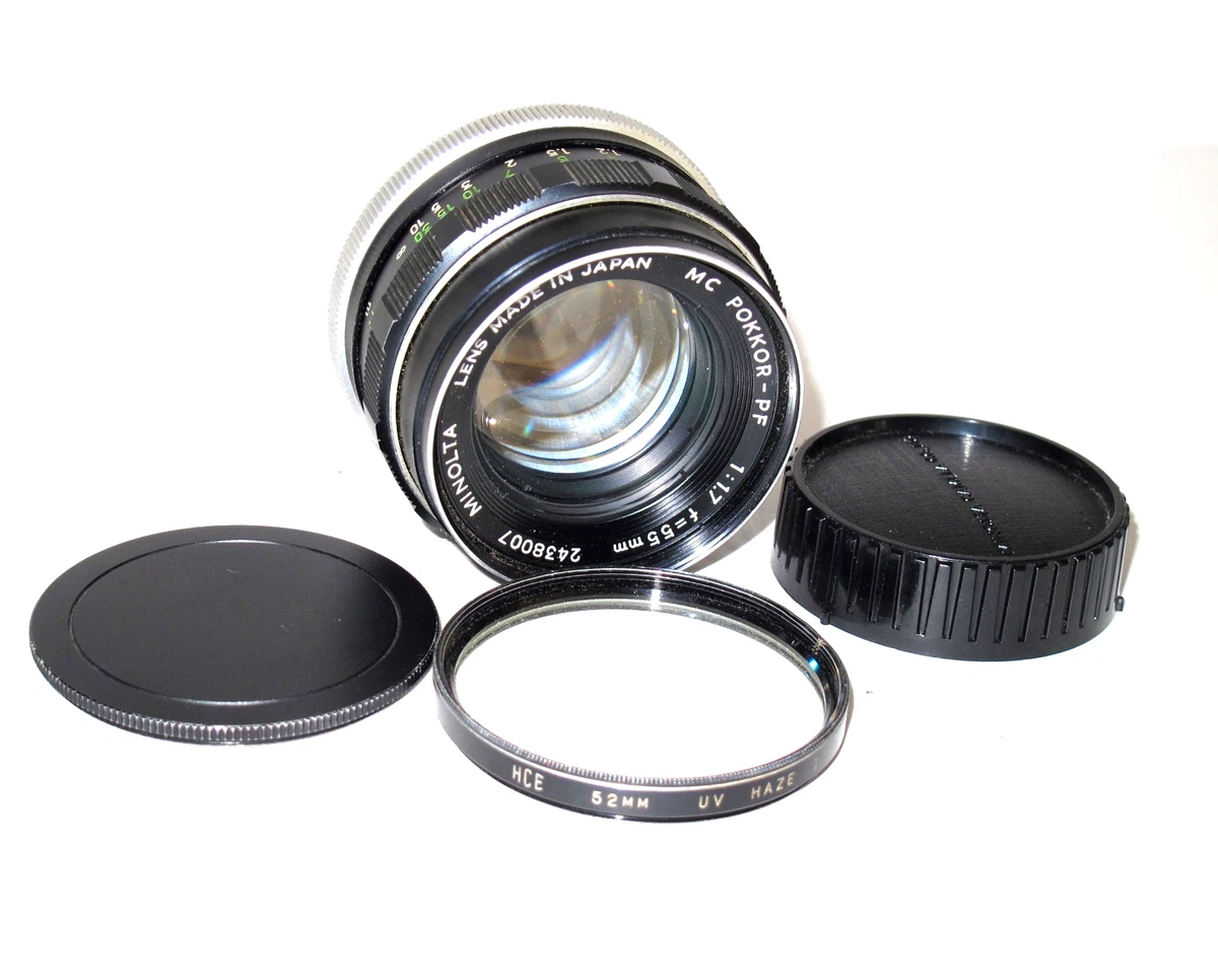 Minolta 55mm Focal Camera Lenses for sale | eBay