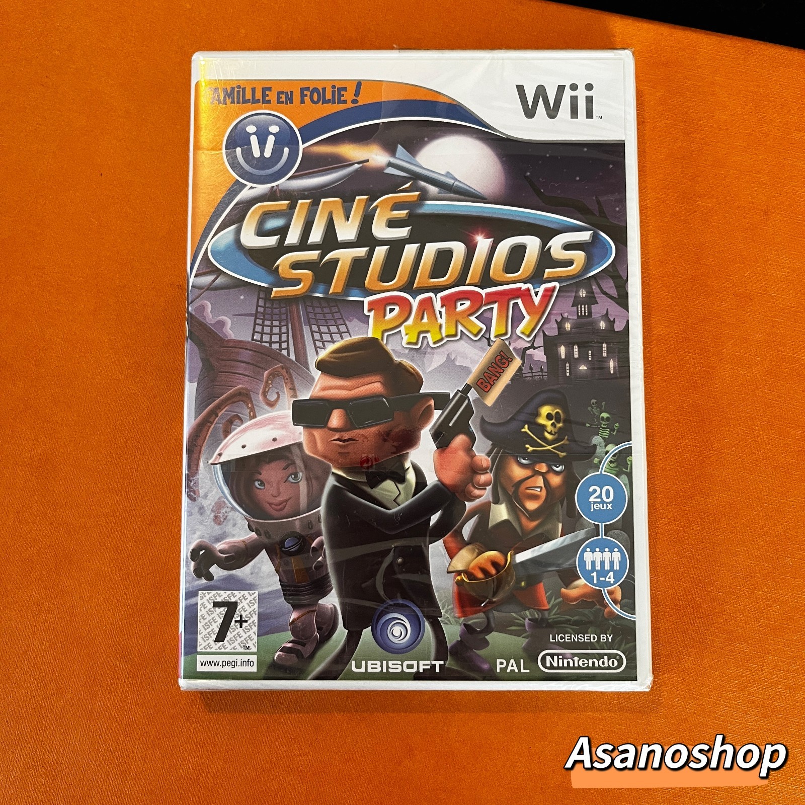 Ciné Studios Party  Nintendo Wii – neuf sous blister