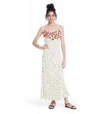 Polka Dot Sleeveless Ruffle Slip Dress - RIXO for Target, Large