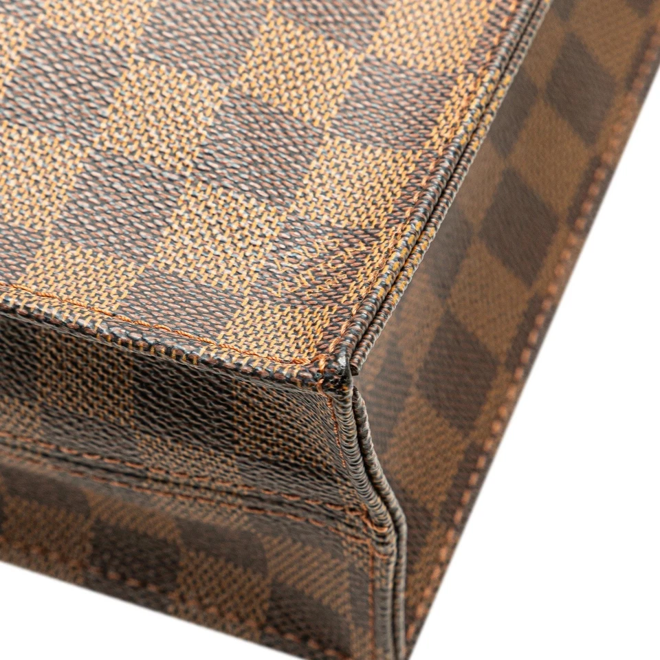 Bolso de compras Louis Vuitton Sac Plat Damier Level de lona Foto 4 de 4