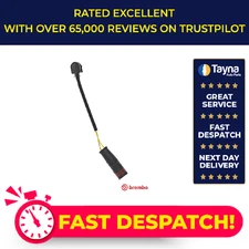 Brake Pad Wear Indicator Sensor fits MERCEDES S63 AMG 4.0 5.5 6.2 2006 on Brembo