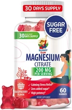 Magnesium Gummies for Kids & Adults - 200mg - Calm Magnesium Chews - Magnesiu...