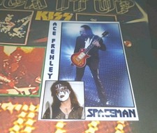 KISS ACE FREHLEY Recent Style Trading Card- Makeup,Non Makeup