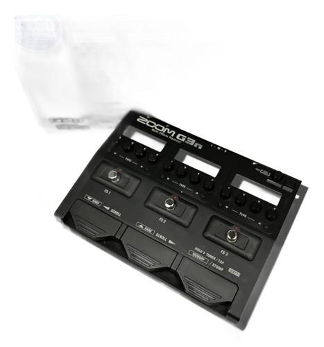 ZOOM G3n Multi-Effects Processor ver2.0 Pedal 6786 Tested & Works