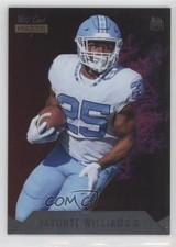 2021 MATTE Blaster Box Chase Red Foil - Purple Flames Javonte Williams 6f8