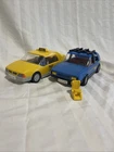 Playmobil 3739 Vintage Family Car 3199 Yellow Cab- See photos