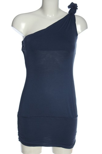 MERLROSE Camicia a tunica Donna Taglia IT 40 blu stile casual