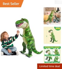 Realistic 37 Inflatable T-Rex Dinosaur - Perfect for Birthday Celebrations