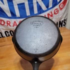 Vintage Wagner Ware Cast Iron Ribbed Skillet 9" Frying Pan 1126 V sidney -0-