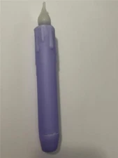 Purple Timer Battery 4" Candle 6 Hour LED Timer